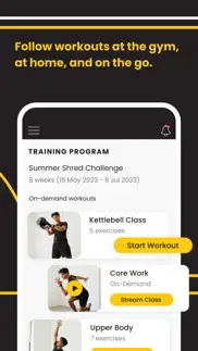 fitness app (abc trainerize) iphone screenshot 4