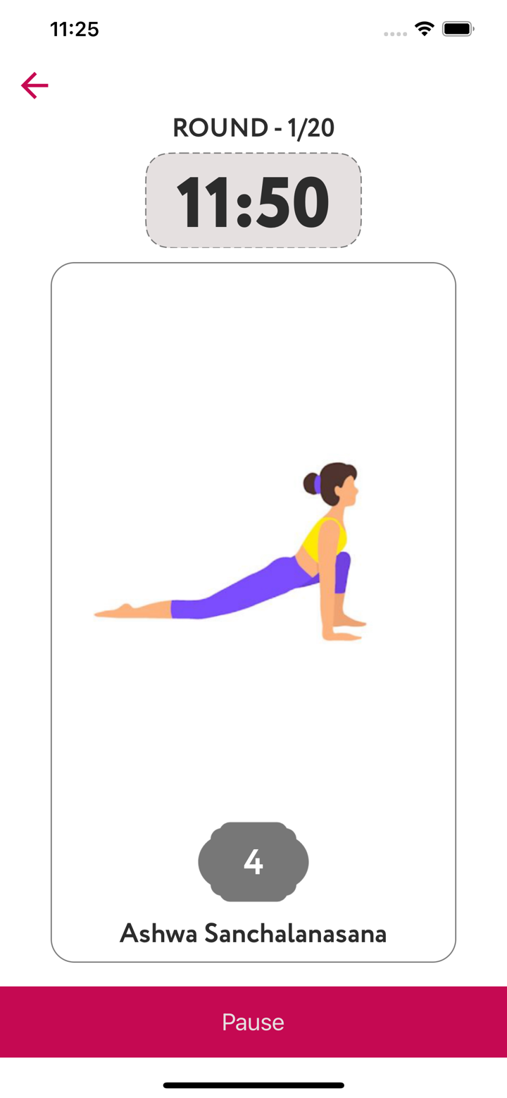 Surya namaskar - All in 1 Yoga screenshot 3