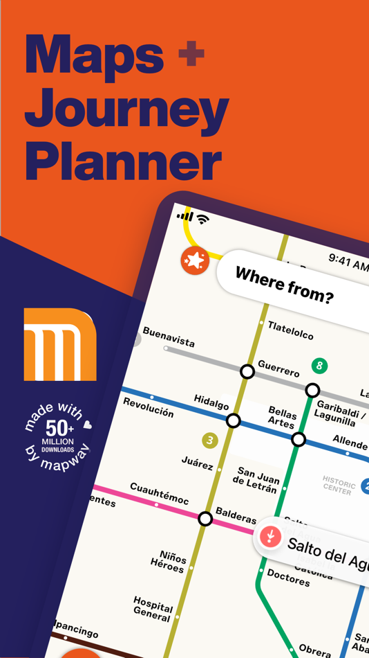Mexico City Metro Map - 4.0.1 - (iOS)