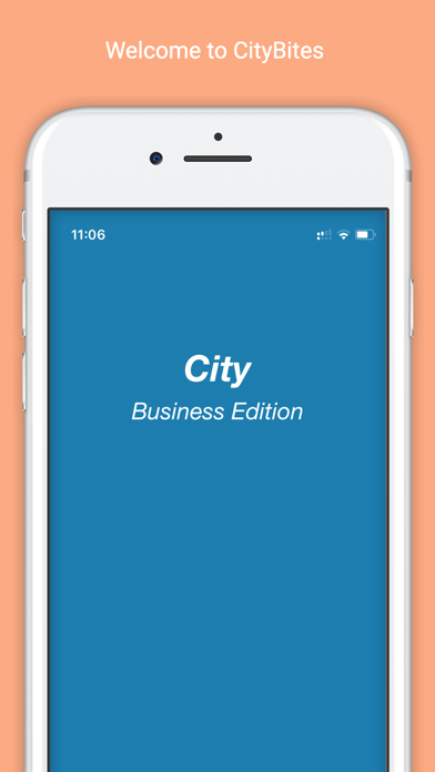 CityBites: Business App Screenshot