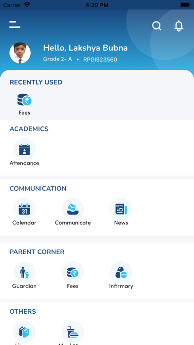 RP Goenka International school Screenshot