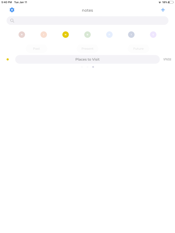 Noble Notes iPad screenshot 6 - Productivity app