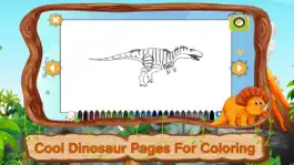 Game screenshot Dinosaur Coloring Pages Puzzle apk