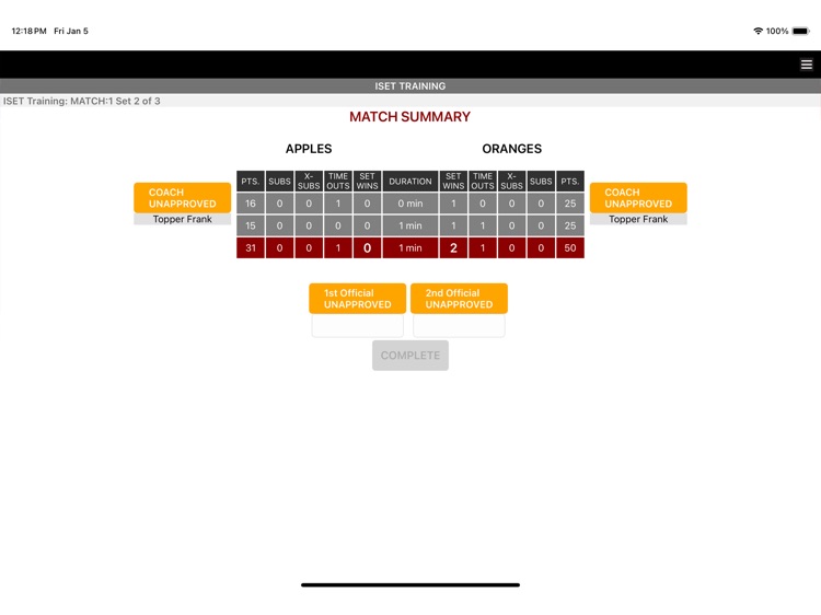 ISET Volleyball E-Scoresheet screenshot-4