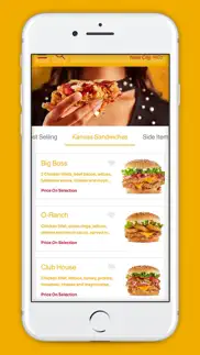 kansas chicken: food delivery iphone screenshot 3