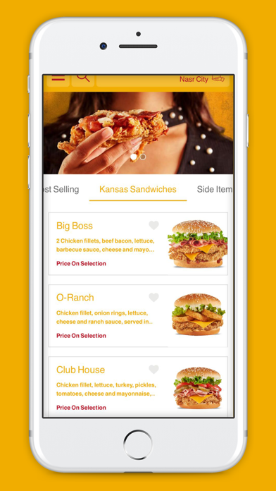 KANSAS CHICKEN: Food Delivery Screenshot
