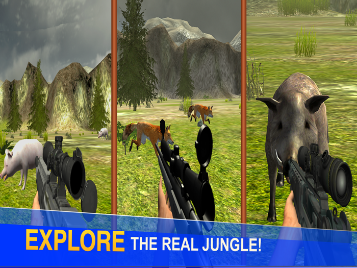 Jungle Sniper Hunting Game