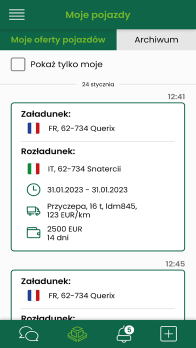 Spedimo Screenshot