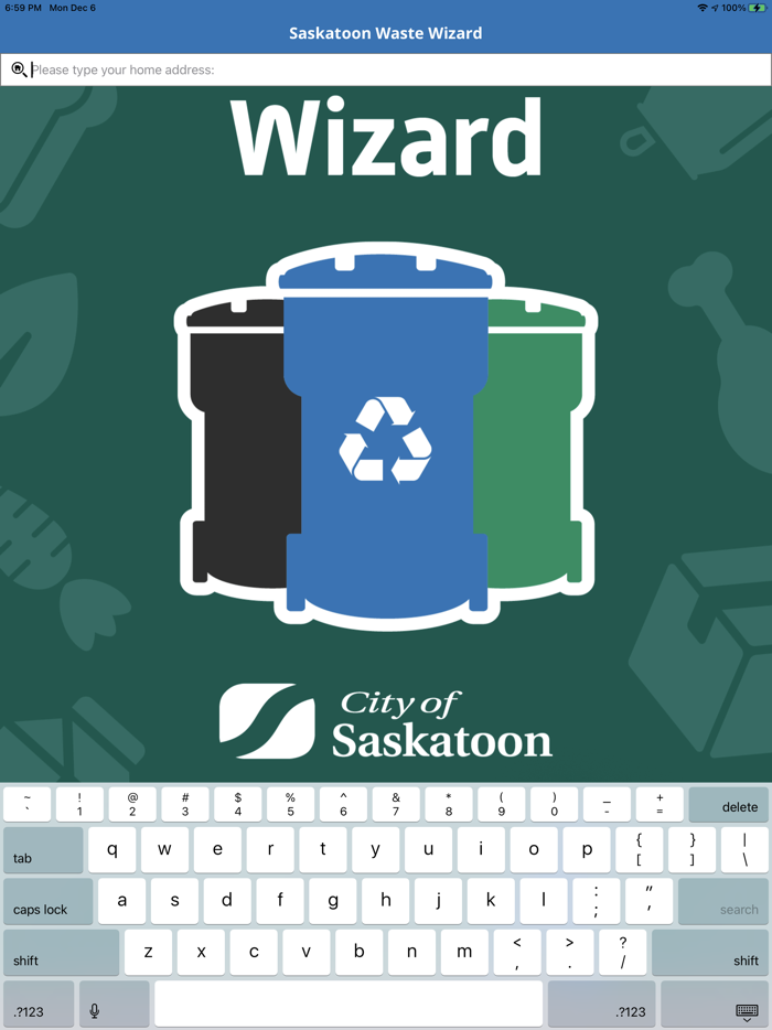 Saskatoon Waste Wizard