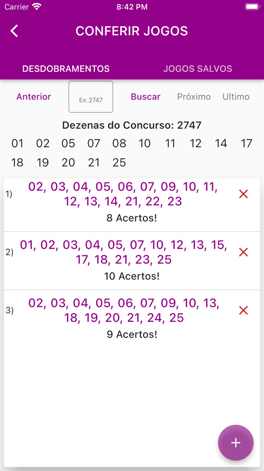 #7. Lotofacil Resultados e + (iOS) 由: Mario Vitor Vicente Fernandes