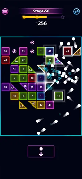 Game screenshot Brick Smasher: Brick Ball Game apk