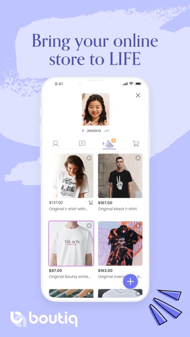 Boutiq Video Shopping Screenshot