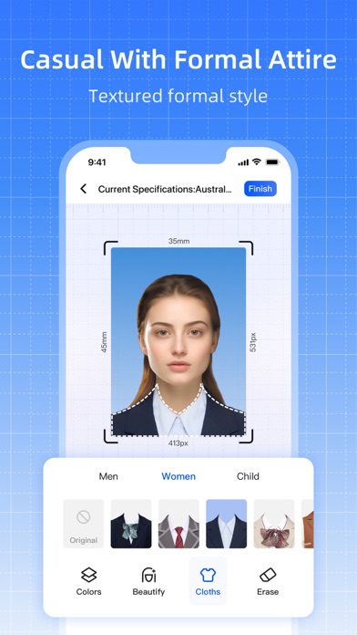 ID Photo：Professional size Screenshot