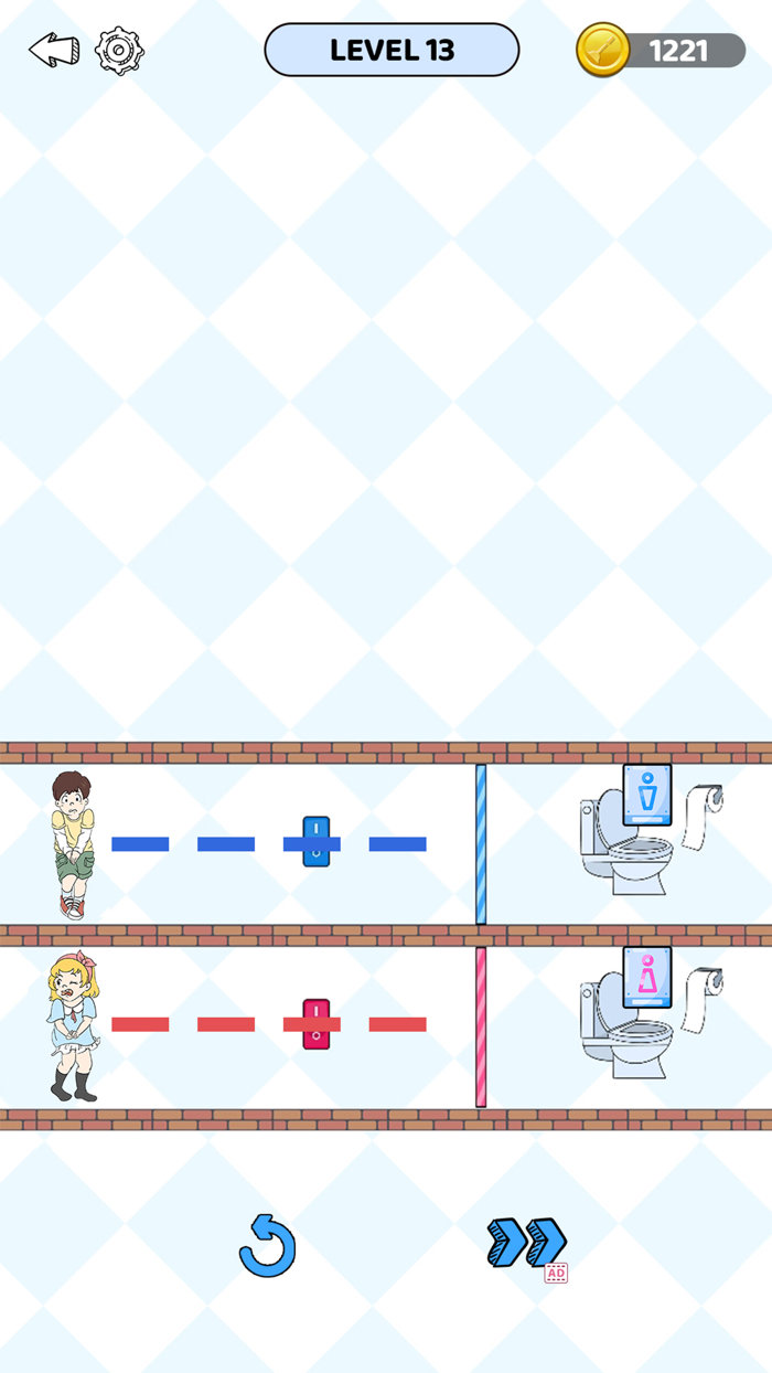 Toilet Rush Puzzle