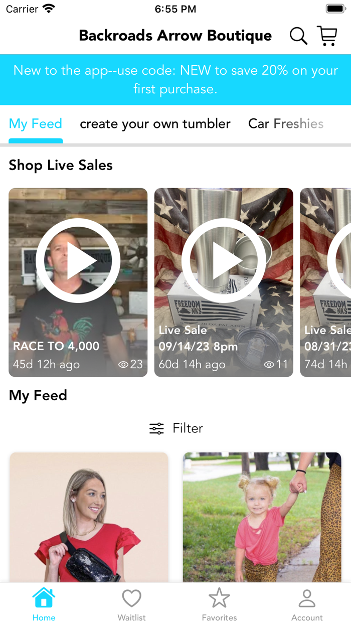 Backroads Arrow Boutique