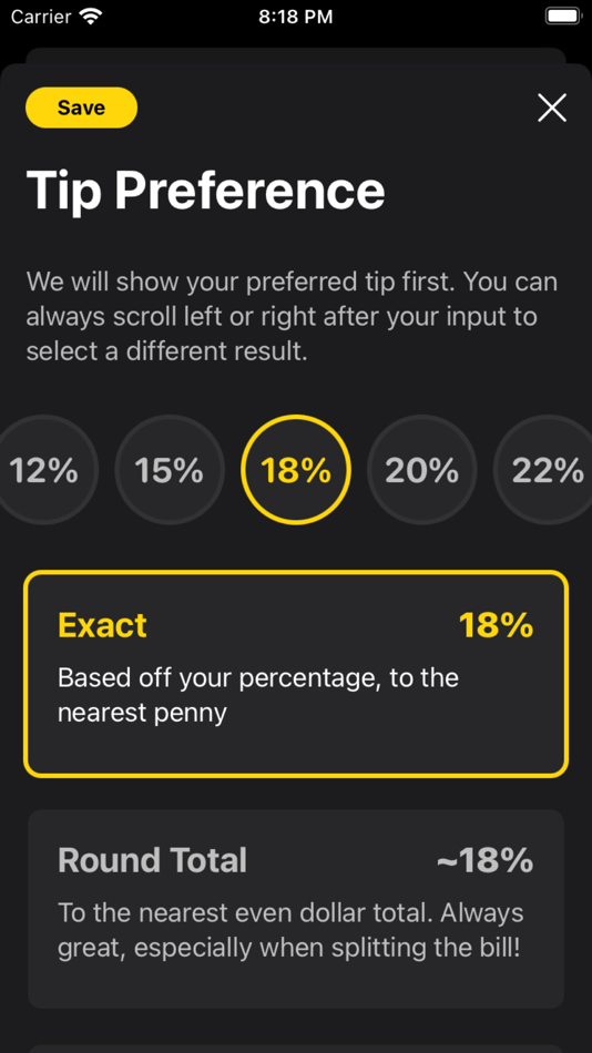 #3. Calc: Tip Calculator (iOS) 由: Hijinx LLC