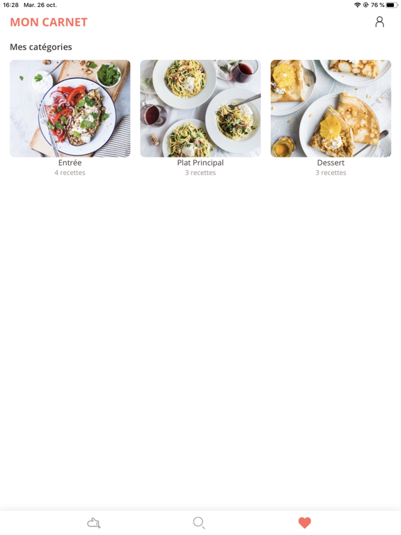 Marmiton : recettes de cuisine iPad captures décran
