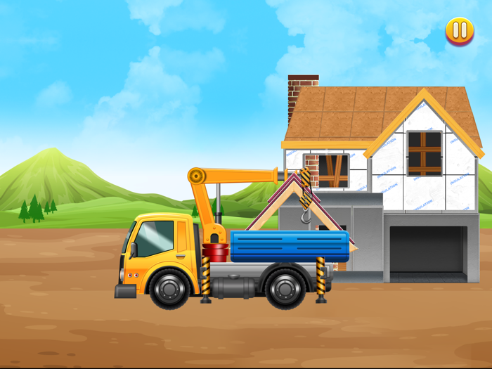 Construction Games Build House
