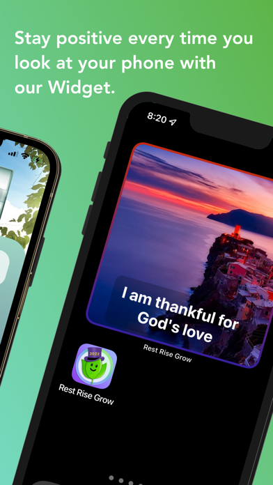 Rest Rise Grow - Affirmations Screenshot