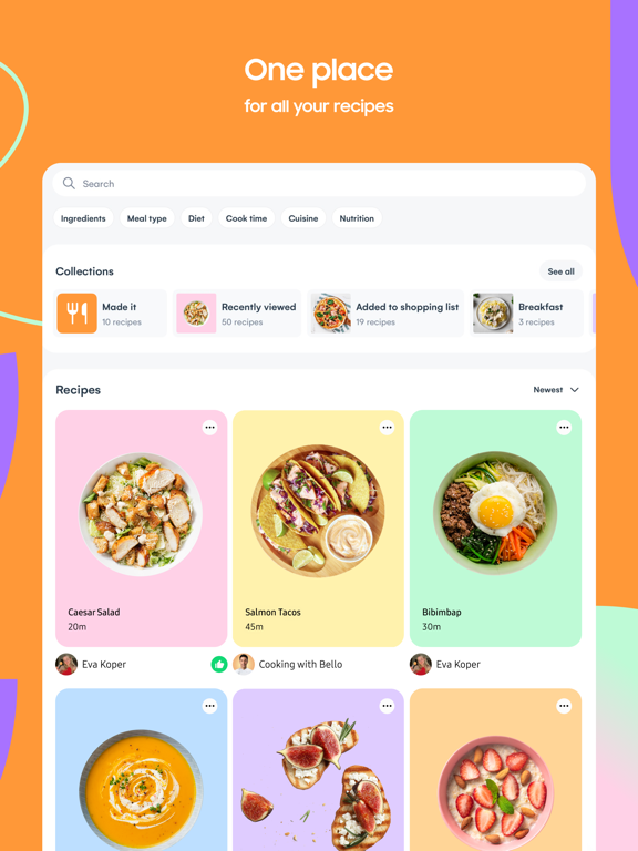 Screenshot #5 pour Samsung Food: App de Recettes