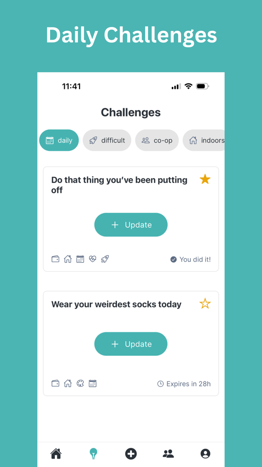 #1. Sochally: Daily Challenges (iOS) 由: Liam Nguyen
