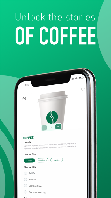 Stories Coffee Shop Screenshot