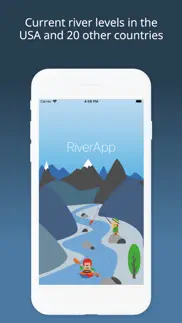 riverapp - river levels iphone screenshot 1