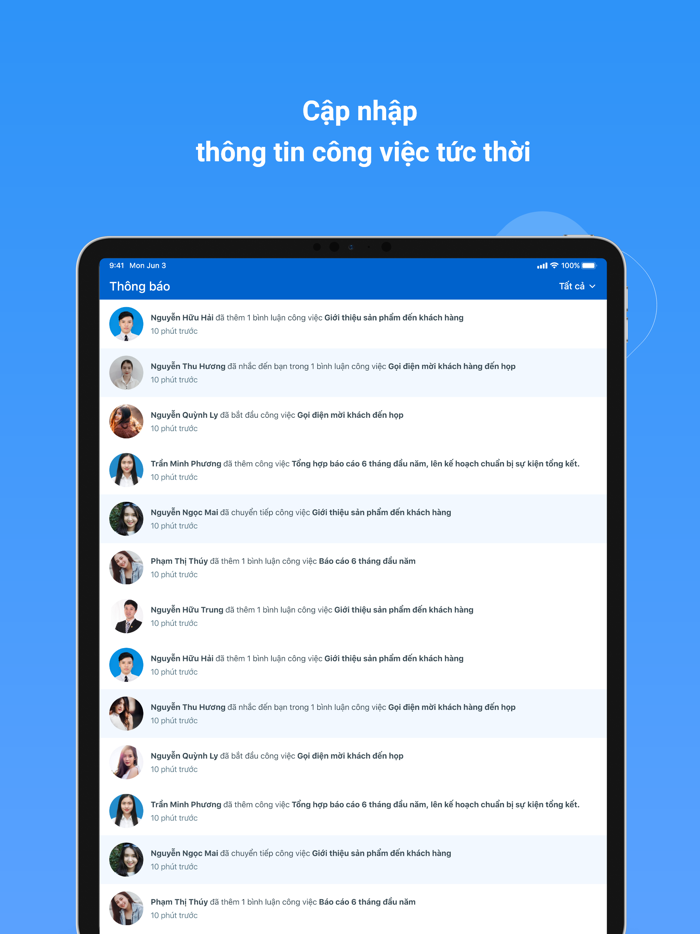 TCTK - QL Công việc