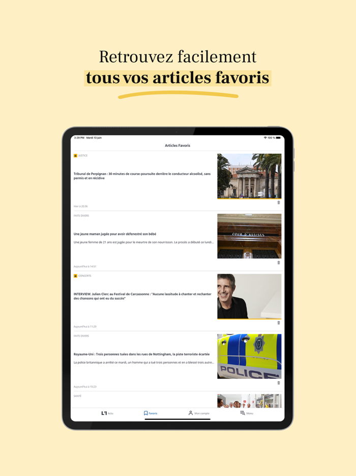 LIndépendant Actus locales