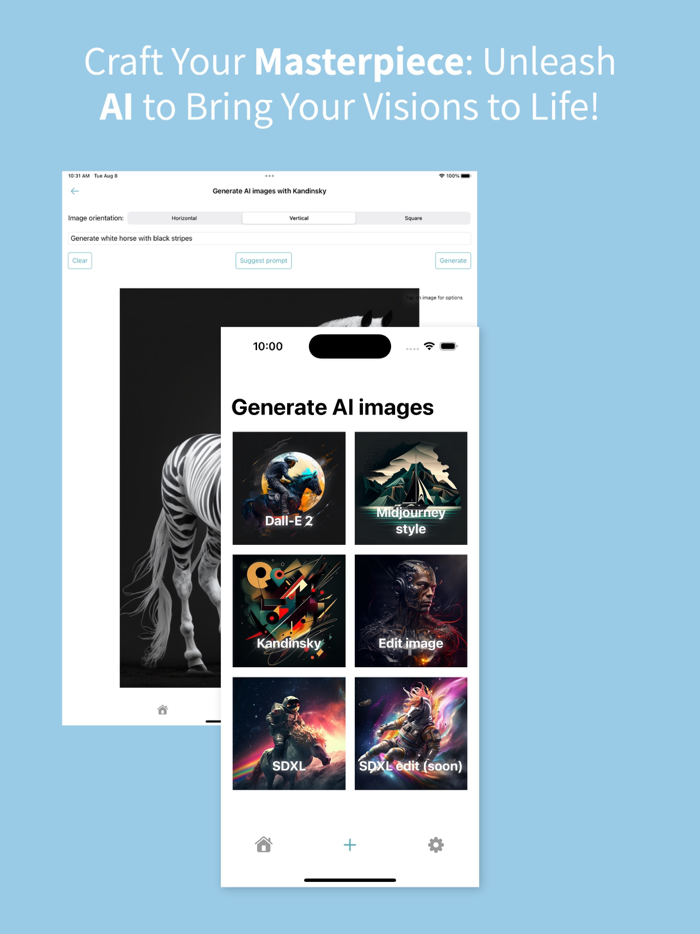 Promptum - AI images feed
