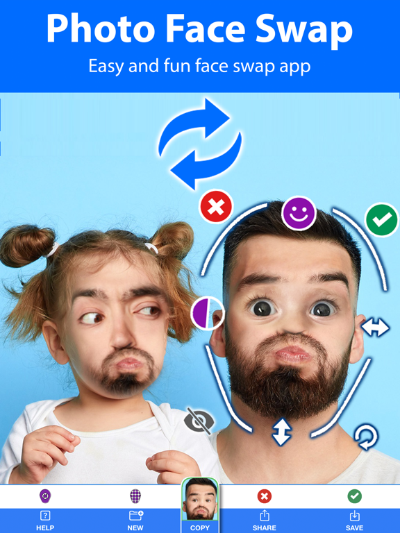 Screenshot #4 pour Face Swap Booth Photo Changer