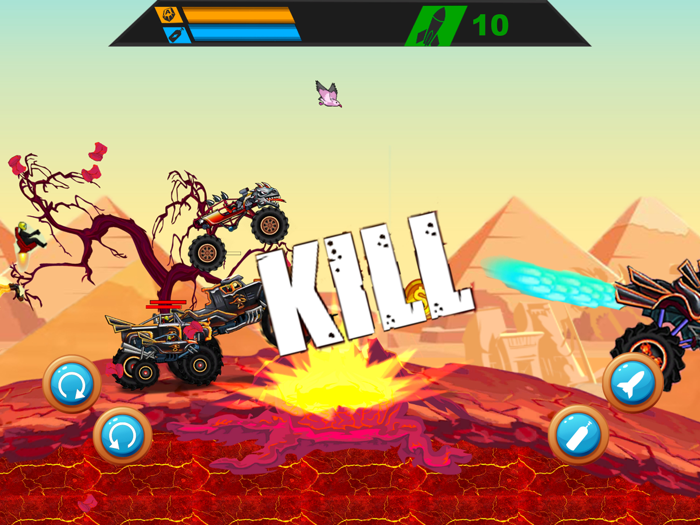 Çılgın Kamyon Yarışı Mücadeles