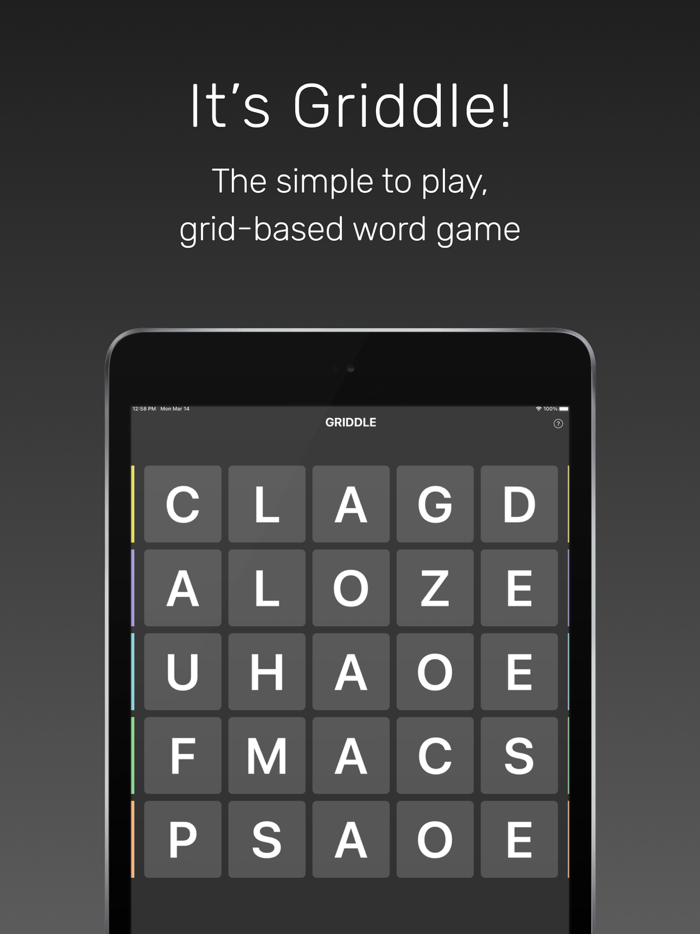 Griddle - Fun Word Search Game