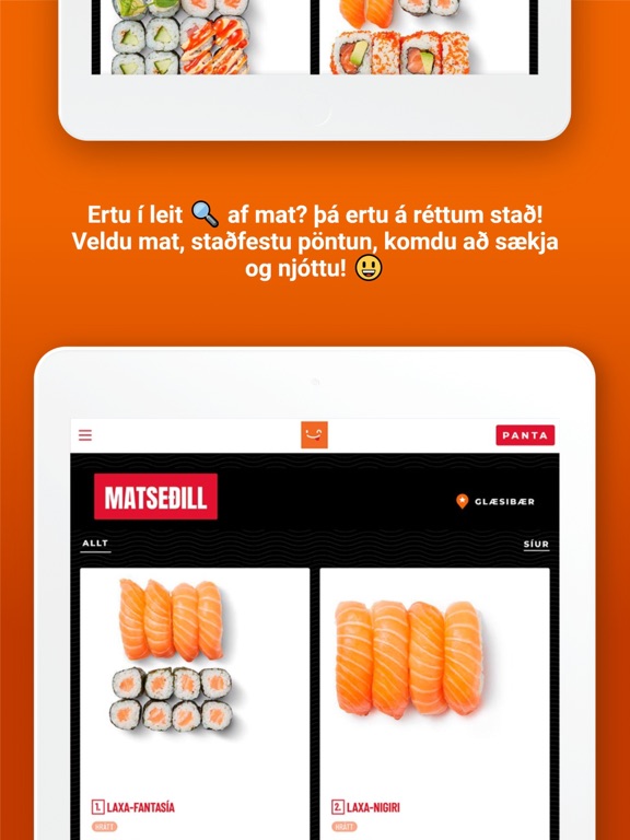 Tokyo Sushi Iceland iPad screenshot