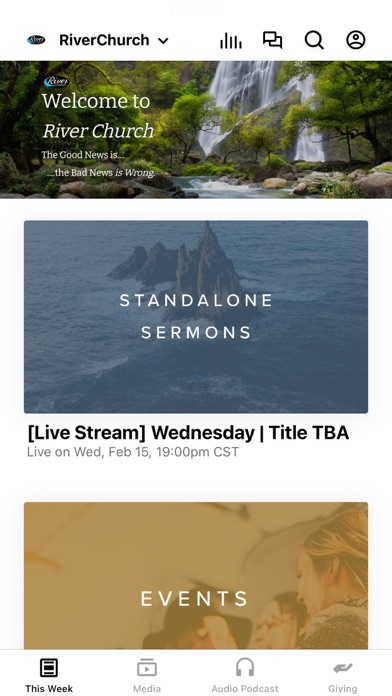 River Church Tuscaloosa Screenshot