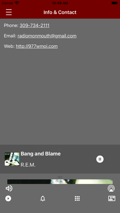 WMOI Sunny 97.7 Screenshot