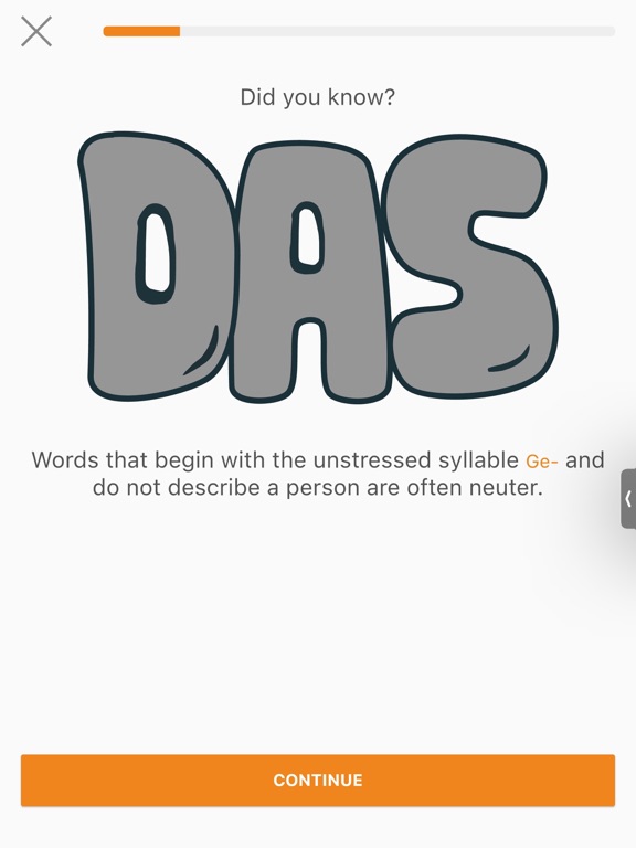 deutsch.info: Der Die Das iPad screenshot