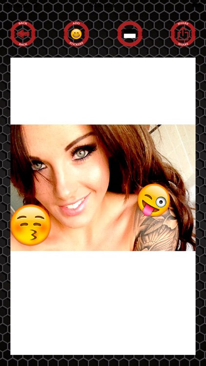 Emoji stickers to photos