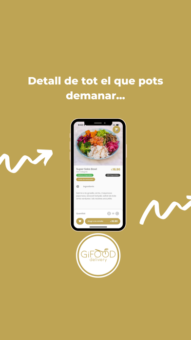 GiFOOD Delivery Screenshot
