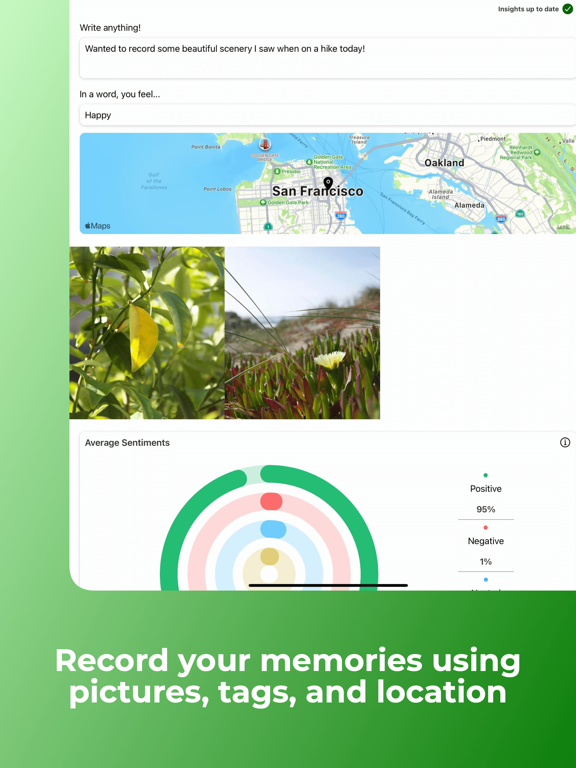 Archive: AI-Powered Journaling iPad screenshot 4 - Lifestyle app