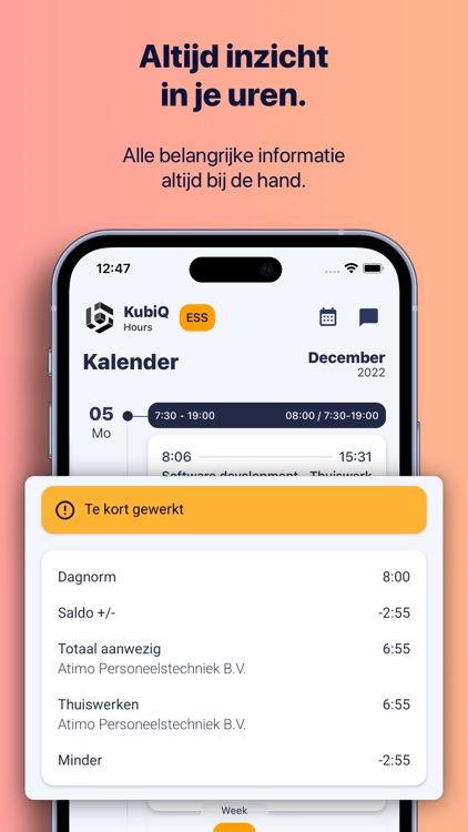 KubiQ Hours screenshot-4