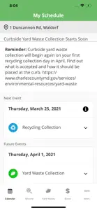 Charles County RECYCLES screenshot #3 for iPhone