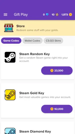 Gift Play - Earn Gift Cards screenshot 2