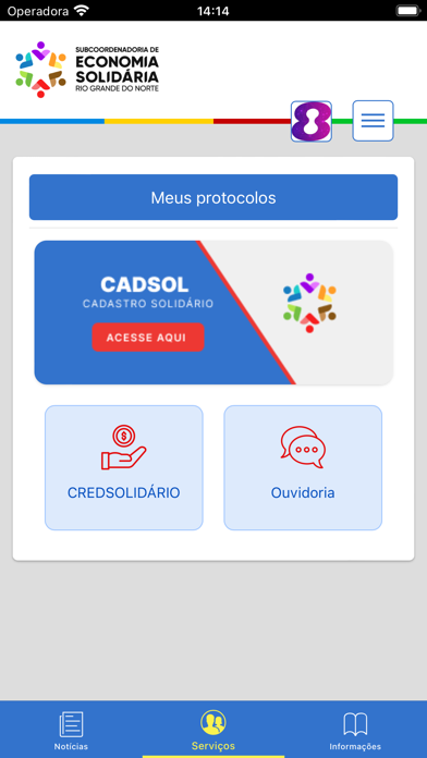 Ecosol Digital Screenshot