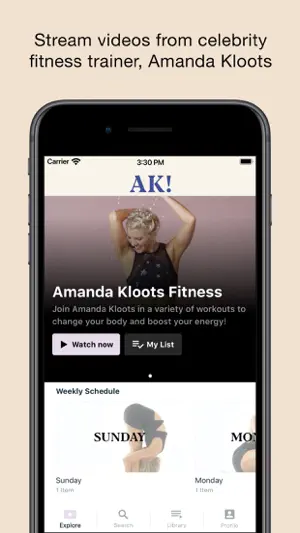 Amanda Kloots Fitness screenshot 2
