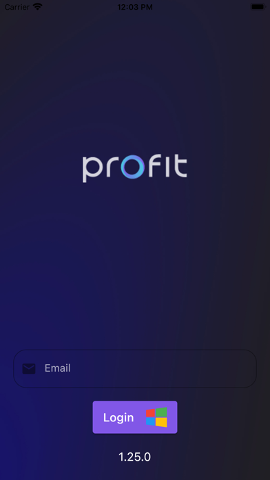ProFIT Mobile Screenshot