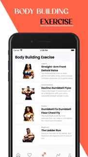 home workout no equipments iphone screenshot 4