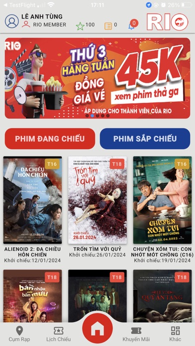 RIO Cinemas Screenshot