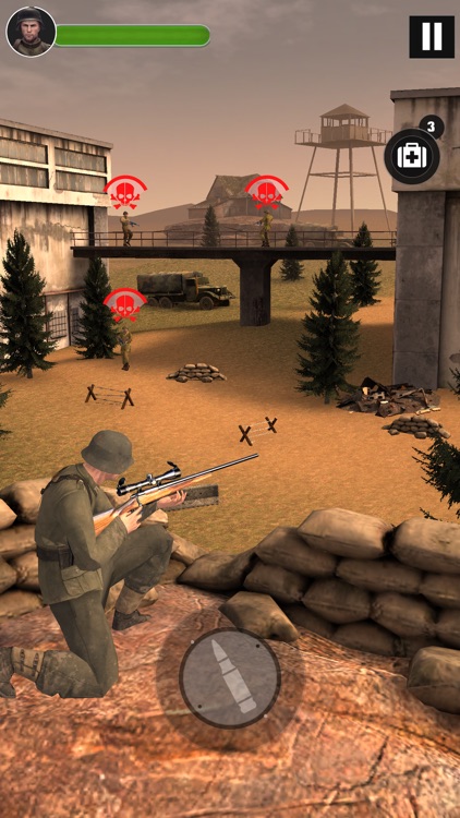 Sniper Strike: Army War Shoot screenshot-4