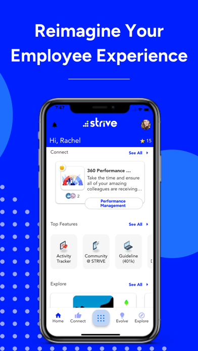 STRIVE - The Employee App Screenshot